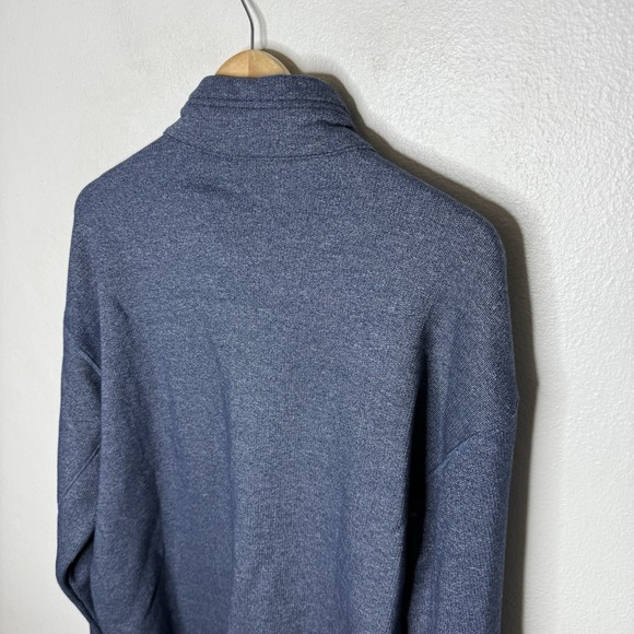 Columbia Hart Mountain Full Zip Blue Sweater Jacket Men's XL Pocket Outdoor - Picture 6 of 10